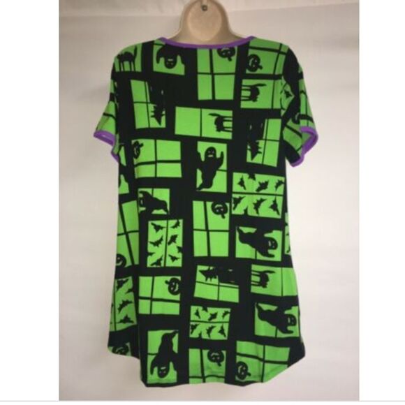 LuLaRoe Classic T Medium Halloween Ghost Witch Bat - Picture 4 of 4